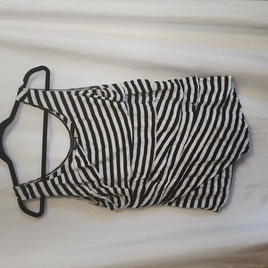 Torrid tank top with ruffled fabric